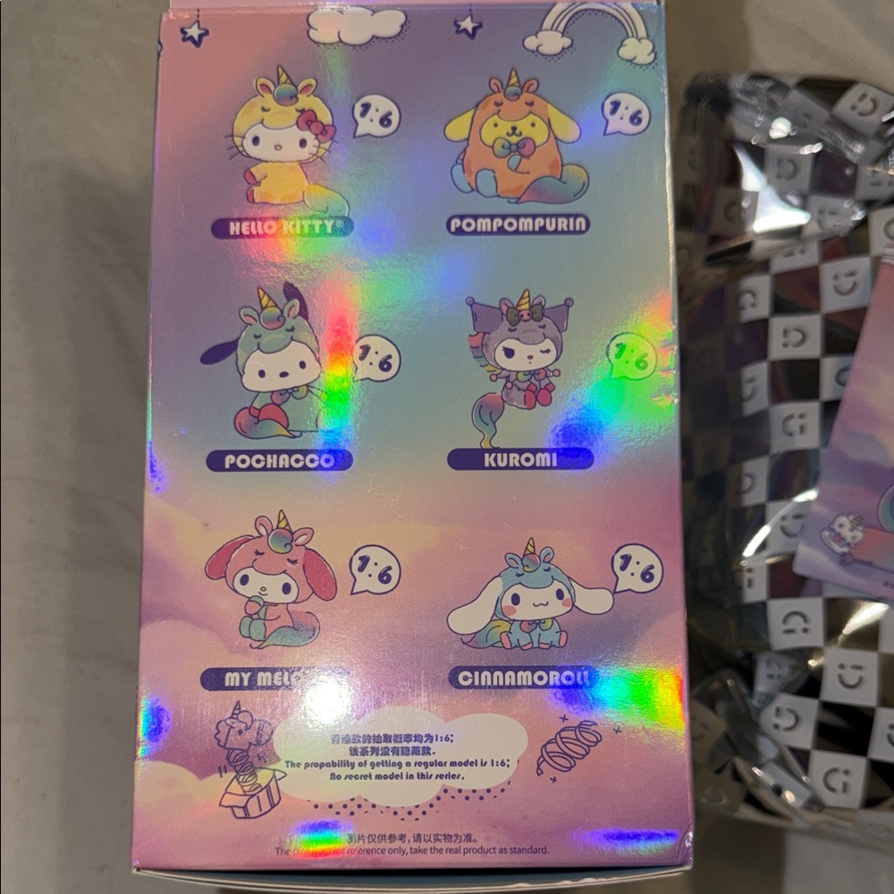 Hello Kitty and Friends Dreamy Unicorn Box - Picture 2 of 2
